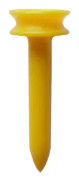 Golfpeggar i plast / Castlepeggar 5 mm (25 st) Gul