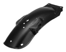 Motorcykel Krom Svart Fram Bakskärm Retro Cover Metallskydd För Honda Cg125 Cg 125 125cc Black Rear