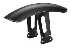 Motorcykel Krom Svart Fram Bakskärm Retro Cover Metallskydd För Honda Cg125 Cg 125 125cc Black Front