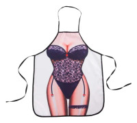 Rolig Köksförkläde med Sexig Kvinna Mönster - Vuxenförkläde - Unisex