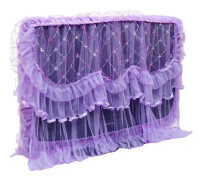 Hemtextil Delikat TV Dammtäta överdrag LCD-TV Skärmskydd 32-37 tums hängande TV Cover Väggmonterat TV- cover QYRoadWolf