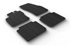 Gummimattset kompatibelt med Seat Tarraco 2019- (T-profil 4-delad + monteringsklämmor)