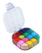 Paint Saver Storage Palette Box 16well Portable Airtight (Vit)