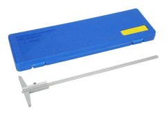 0-300 mm Djup Vernier Bromsok 0,02 mm Precision Metrisk Gauge Linjal Högprecisionslegerat stål för ingenjör Lefou Sunmostar