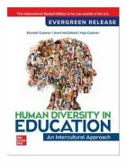 Human Diversity in Education: 2024 Release ISE