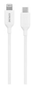DELTACO USB-C till Lightning Vit 1 m