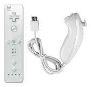 Wii Remote Plus + Nunchuck Motion Plus (Vit)