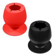 2-pack ogräsuppsamlare, sugande vinylskrotuppsamlare, silikonsugkoppar
