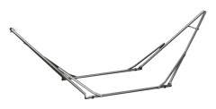 Hängmatta Ram För Hängmatta, Hopfällbart 2-I-1 Hängmatta Stativ, Klädhängare För Uteplats, Lastkapacitet Upp Till 120 Kg, 290 X 92 X 88 Cm