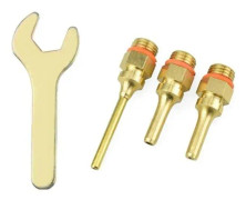 Set - 38 mm - Kopparlimpistolspets (3 storlekar) och skiftnyckelsortiment för hemreparationer
