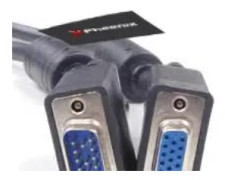 Phoenix Technologies 10m VGA VGA cable VGA (D-Sub) Black