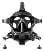 Masken, Helansiktsdykning, Anti Fog, Snorkling, Simning, Svart