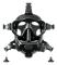 Masken, Helansiktsdykning, Anti Fog, Snorkling, Simning, Svart