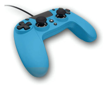 Gioteck VX4 Wired Blue Controller (PS4 & PC) (New)