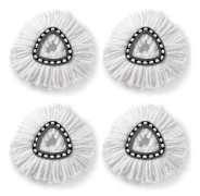 4 delar EasyWring & Clean Mop Ersättningsöverdrag