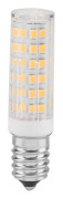 E14 220V 7W 75LED Varmvit Majskolvlampa Keramisk Ljuskälla för Heminredning