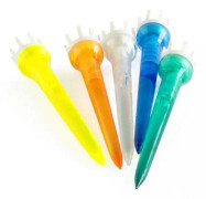 Plastpeggar med krona - 10-pack