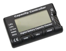 Digital batterikapacitetskontroll, kontroll, testare, balanserare