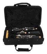 Dioche klarinettnyckel Bb klarinettset, 17 tangent Bb klarinett med rengöringsduk, quena instrument