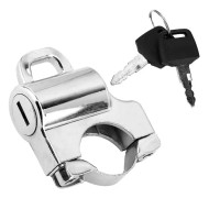 Motorcykelhjälmlås, Motorcykelhjälmlås, 22mm styre, Universal Motorcykelhjälmsäkerhet