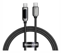 Baseus CATSK-B01, 1 m, USB C, USB C, USB 2.0, 0,48 Gbit/s, Svart