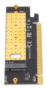HURRISE M.2 till PCIE 8GB/S-adapter med kylfläns för Windows och Linux