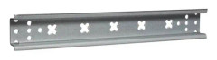 Hager UZ01B8 DIN-skinne Stål 246 mm 1 stk