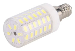 2PCS E14 7W 5730SMD 66 LED-lampor Taklampa Krona