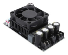 HURRISE Digital Power Amplifier Board 300W Dual Channel 600W Mono TPA3255 HiFi med kylare för gör-det-självhögtalare