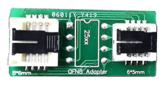 Qfn8 /wson8/mlf8/mlp8/dfn8 To Dip8 två-i-ett uttag/adapter