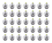 50 st mini LED-ballonglampor, papperslampor, bolljuslampa för julfestdekorationer