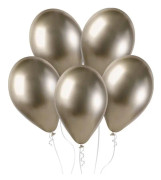 GoDan Glänsande champagneballonger 13cm 50st