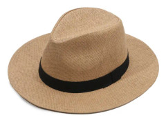 Sommarstrand Halmhatt Jazz Panama Trilby Fedora Hatt Gangsterkeps Utomhus Andningsbara Hattar Flickor Pojkar Solhatt