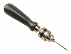 Handborrset med stor skiftnyckel och 5 handborrar, spännvidd 0,6-6 mm, DIY-verktyg