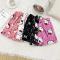Sanrio Hello Kitty Anime Y2k Kawaii Flanellpyjamas Dam Varm Ull Cartoon Casual Hemmabyxor Höst Vinter Modebyxor