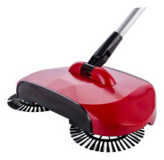 Hand Push Sweeper Hand Push Sweeper Golvsweeper Sopa Kvast Röd