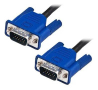 HD15 hane till hane VGA-videokabel för TV-datorskärm (5 fot,