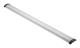 OFFICE Aluminum floor cable cover, 1104 x 92 mm, silver