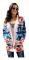 Dam tröja cardigan kappa XL
