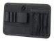 Bag Insert Modular Organizer Utility Admin Pouch Hook Fasteners - Key Holder,khaki