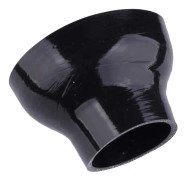 Svart Id 2,5" Till 4" 63mm Till 102mm Rak Reducer Intercooler Turbokopplingsslang Silikon Universal 3 Ply 2 Mpa