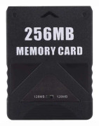 Minneskort för PS2, 8M-256M Game Memory Card High Speed ​​för Sony PlayStation 2 PS2. Speltillbehör för att spara spel och information(256M)