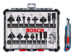 Bosch Professional Fräsmaskin Set 13 Enheter One Size / EU Plug