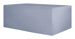 Trädgårdsmöbelöverdrag Utomhus Grå PVC-belagt tyg 275 x 230 x 70 cm