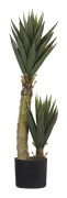 Konstgjord Aloe Vera Grön och Svart Syntet 90 cm Material Dekorativt inomhustillbehör