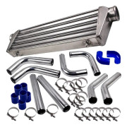 Universal Frontmonterad Intercooler, Rör- och Finndesign, Storlek 27 x 7 x 25 tum