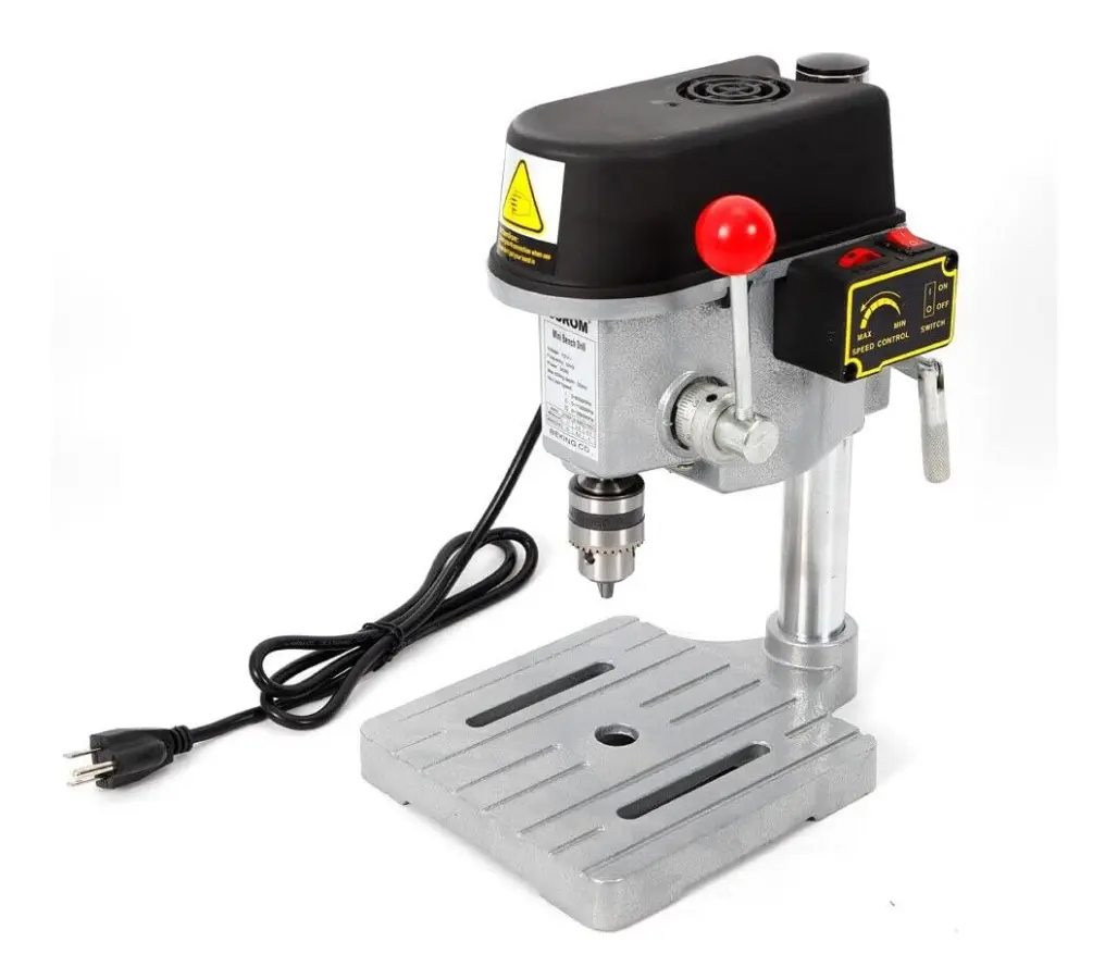 Borr, elektrisk, 220V, 340W, 16000r/min, 6,5 mm, Silver