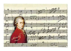 Putsduk för glasögon Mozart