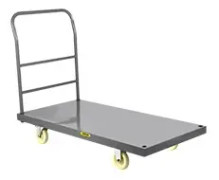 Transportvagn, 2000lbs, behandlingssprutad, 907 kg, Q235 stål, grå