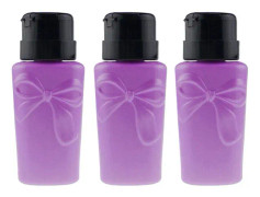 250ML Down Pressure Pump Dispenser Tom Flaska Med Flip Cap För Nagellack, Makeup Remover